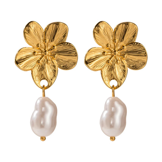 Bloom Pearl Earrings